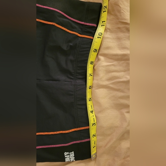 Track & Field running black leggings women's medium made in Brazil and look good - Picture 6 of 9